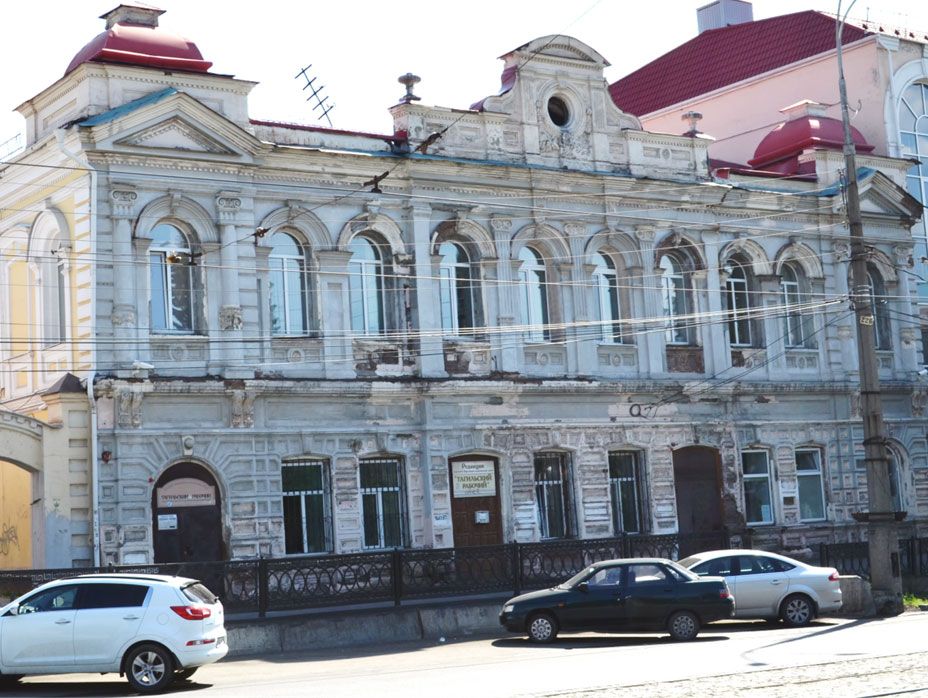 Бывший дом Копылова, имеющий смешение архитектурных стилей