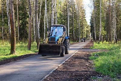 Глава города Владислав Пинаев оценил готовность парка на Руднике имени III Интернационала к открытию