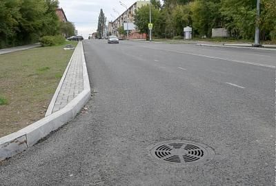 Завершается благоустройство улицы Октябрьской революции