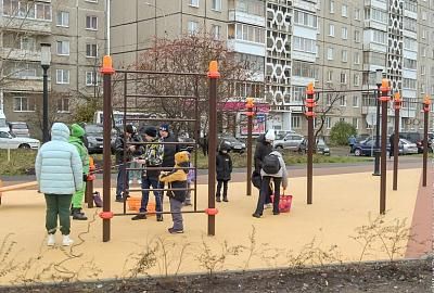 Сквер на Ленинградском проспекте: место для отдыха и общения тагильчан