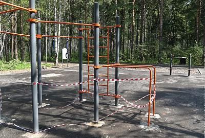 Несмотря на капризы погоды подрядчики намерены к осени закончить благоустройство парка Рудника