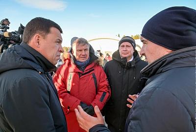 Губернатор Свердловской области дал официальный старт строительству мусоросортировочного комплекса в Нижнем Тагиле 