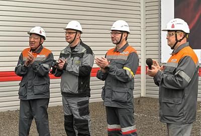 Глава города принял участие в торжественном запуске новых объектов на ЕВРАЗ НТМК